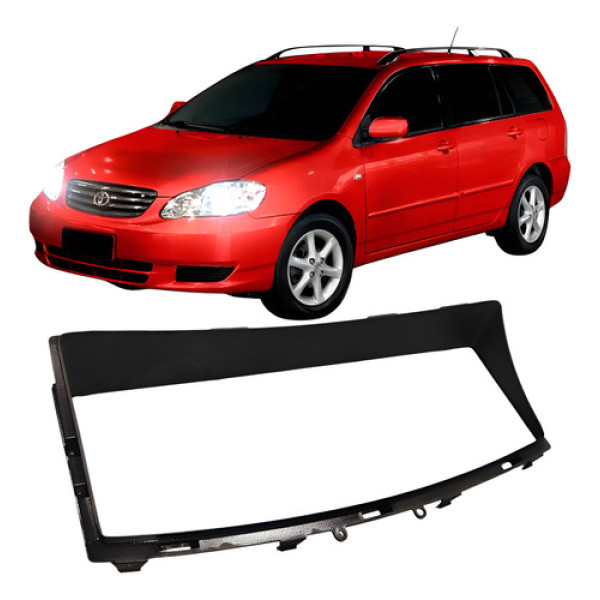 Moldura Interna Painel Instrumentos Corolla Fielder 2005 .