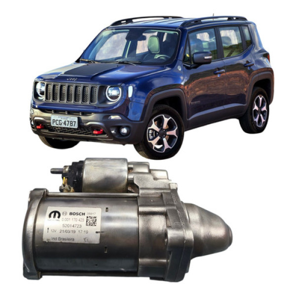 Motor Arranque Partida Fiat Toro Renegade 1.8 2016 A 2021