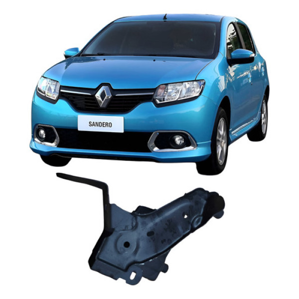 Suporte Pedal Embreagem  Sandero 1.0 3c 2017 65031703r Preto Preto