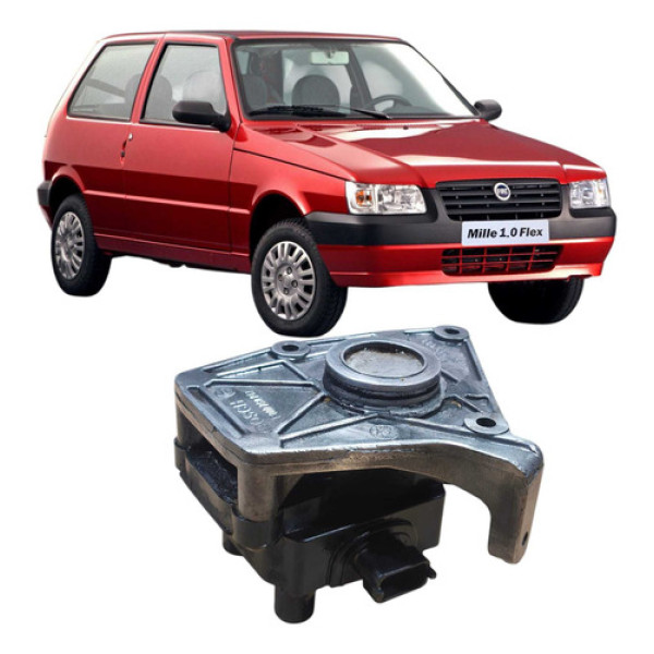 Bobina Igniçao Com Suporte Fiat Uno Mille 2006 55189638