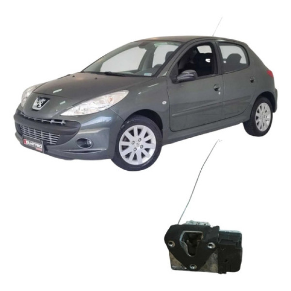 Fechadura Dianteira Direita Peugeot 207 2009 1.4 Original