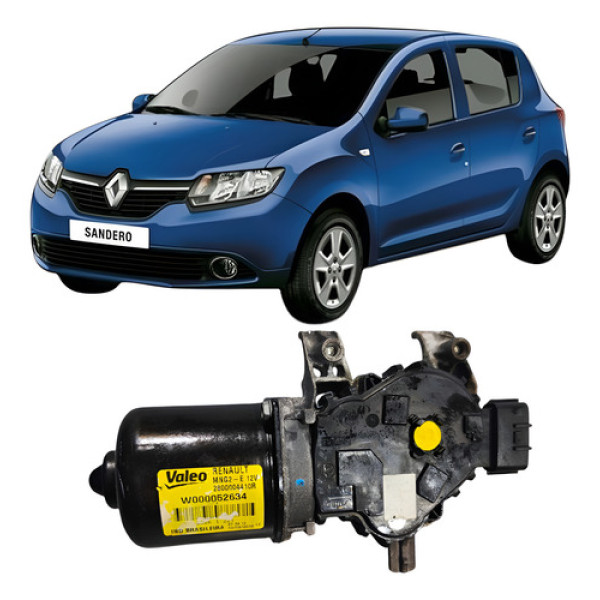 Motor Limpador Dianteiro Renault Sandero 1.0 3cc 2015-2019