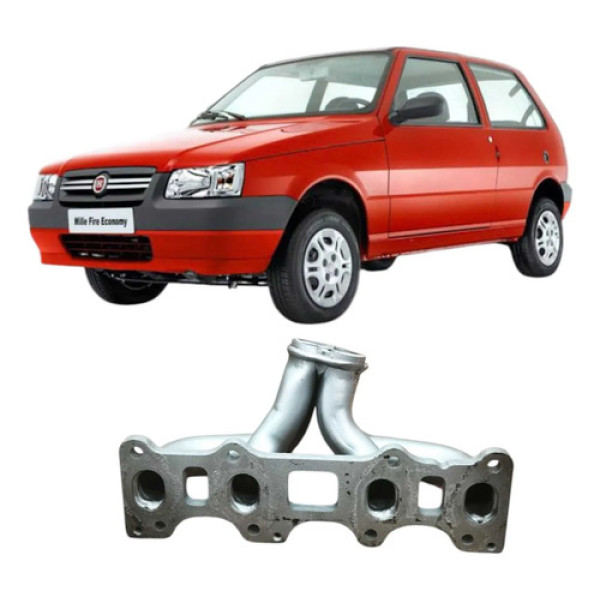 Coletor Escapamento Fiat Uno Mille 2010 1.0 2p Original