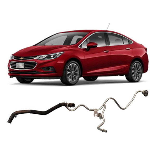 Cano Mangueira Água Superior Turbina Cruze Turbo 2018-2021