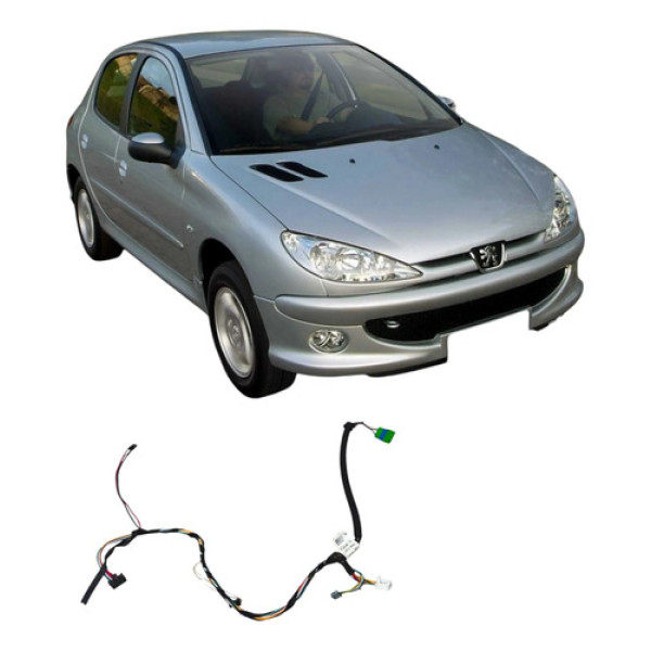 Chicote Ar Condicionado Peugeot 206 1.4 2008 A712014a0 Prateado