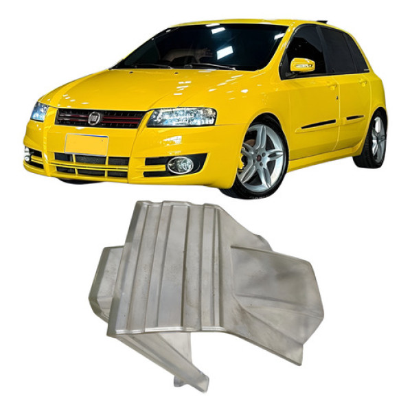 Lente Transparente Lanterna Traseira Direito Fiat Stilo 2009 Vermelho