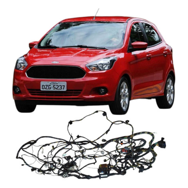 Chicote Interno Carroceria Ford Ka 1.0 3c 2018 H3b514a005