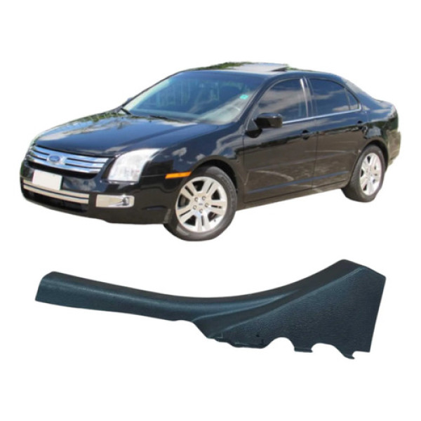 Soleira Traseira Direita Ford Fusion 2006 6e535413244aj  Preto
