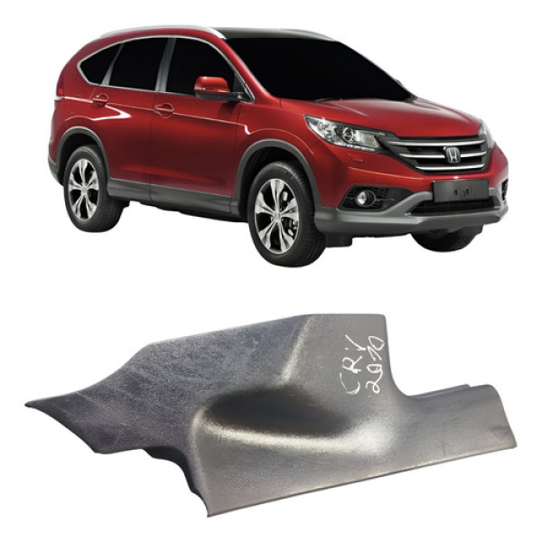 Acabamento Soleira Traseira Direita Honda Crv 2007 A 2012  Preto