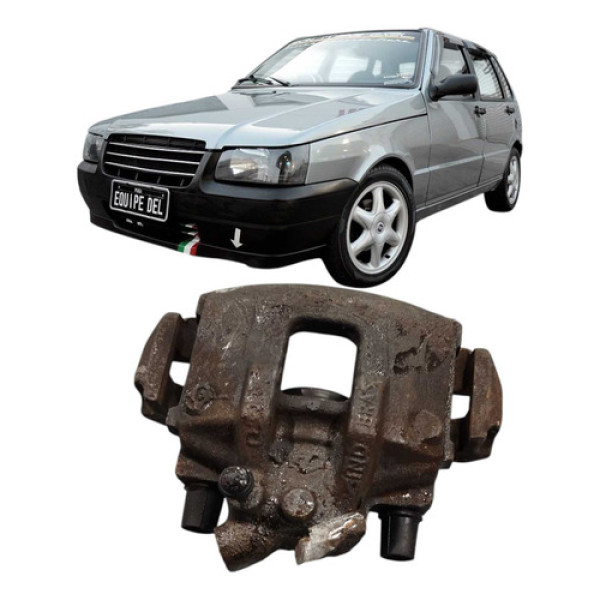 Pinça Cavalete Dianteiro Esquerdo Fiat Uno Fiorino 1995/2013