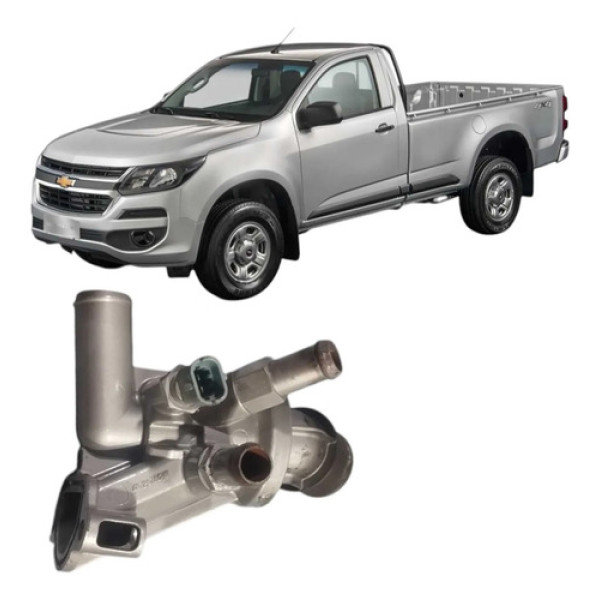 Carcaça Válvula Termostática Chevrolet S10 2.8 2013 2014
