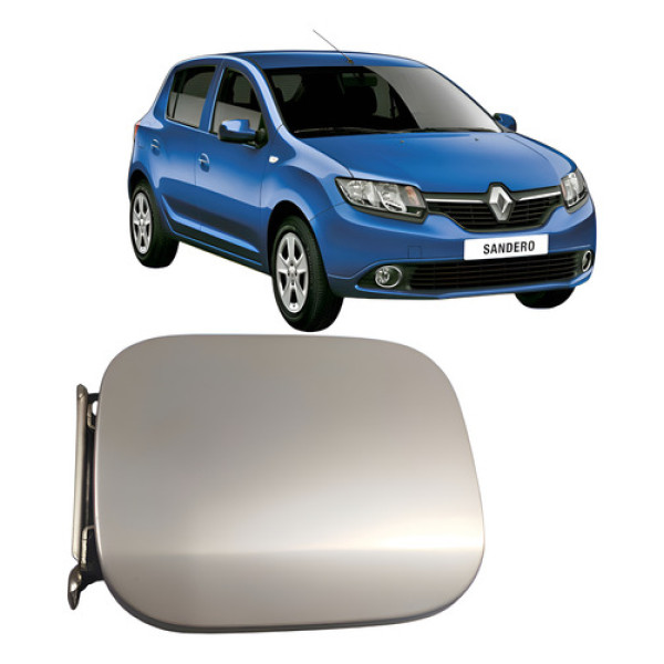 Portinhola Tanque Combustível Sandero 1.0 2014 A 2019  Cinza 2019