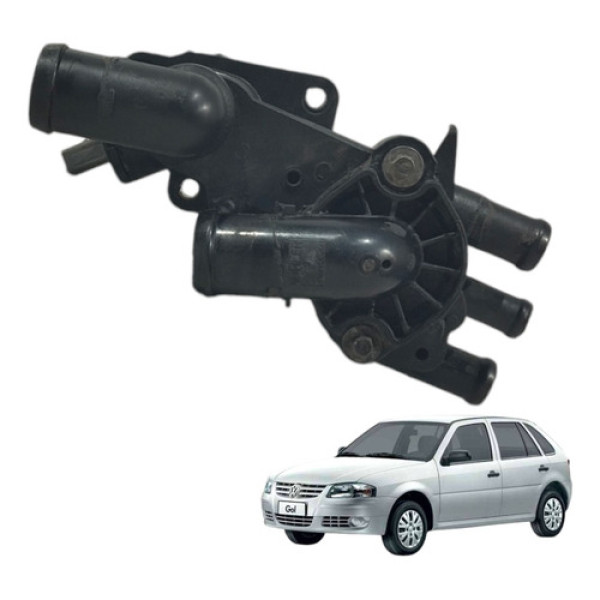 Carcaça Válvula Termostática Gol 1.0 Flex 4p 2006 2009 2010