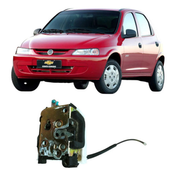 Fechadura Traseira Direita Chevrolet Celta 2004 1.0 Original