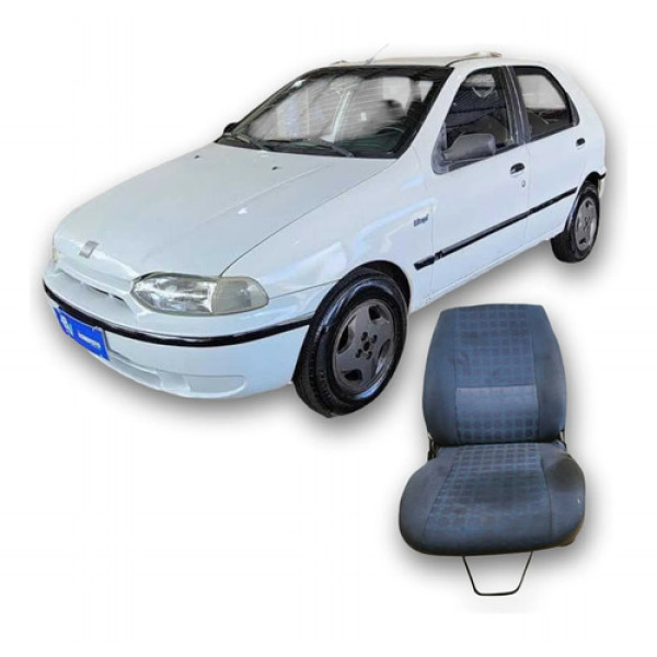 Banco Dianteiro Direito  Fiat Palio 1997 1.0 Original  Preto