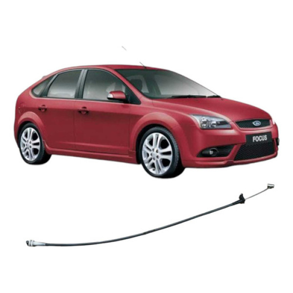 Cabo Fechadura Traseira Direita Ford Focus 2008 1.6 Preto