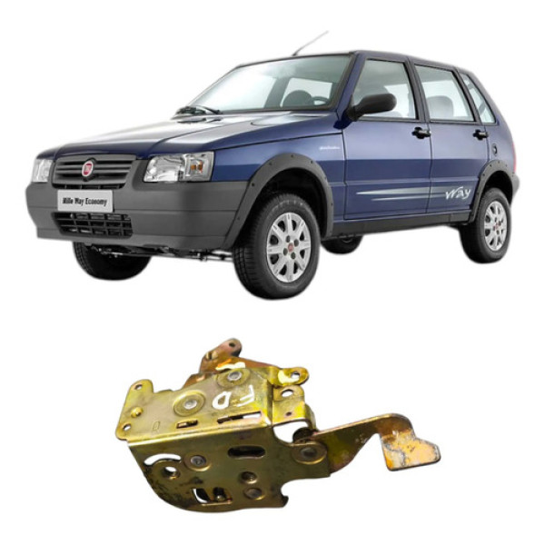 Fechadura Dianteira Direita Fiat Uno 4p 1.0 2008 Original