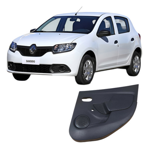 Forro Porta Traseira Direita Renault Sandero 2017