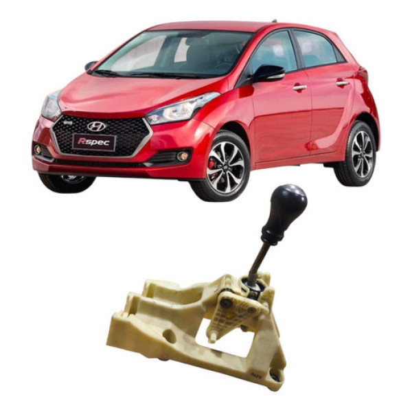 Alavanca De Câmbio Manual Hyundai Hb20 1.0 3c 2017 Preto