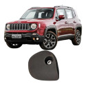 Acabamento Volante Esquerdo Jeep Renegade 2017 2018 2019 Cinza Lisa