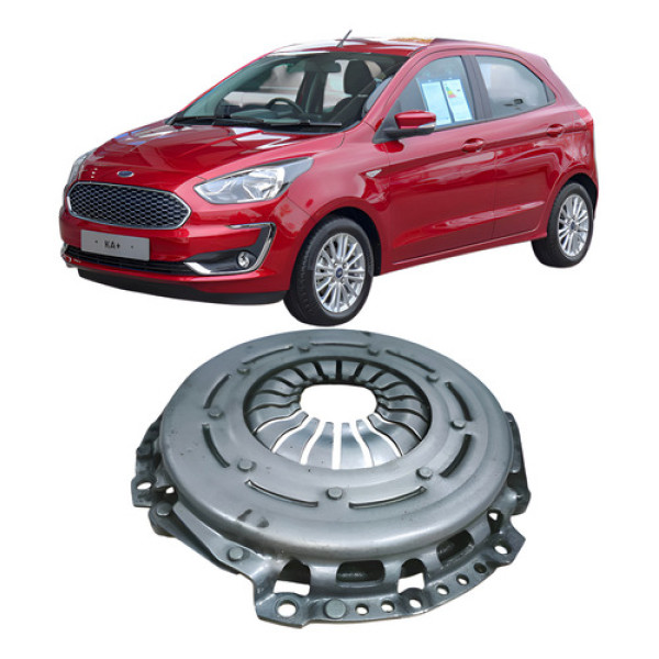 Plato Diafragma Embreagem Ford Ka 1.0 3c 2018 Preto Preto