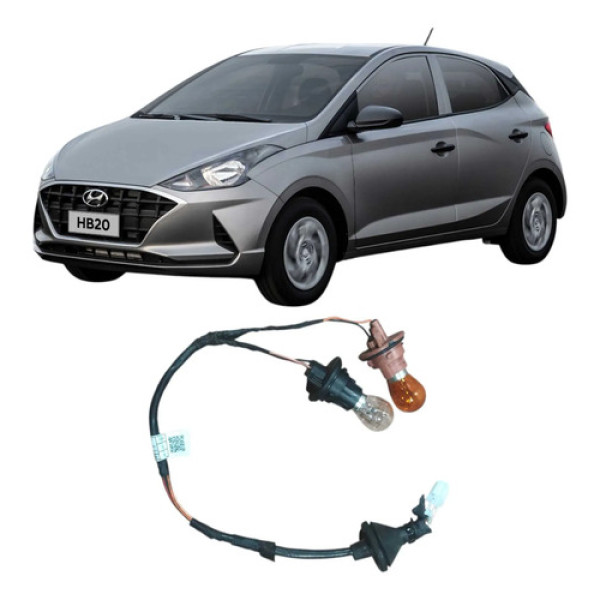 Chicote Lanterna Esquerda Hyundai Hb20 1.0 2020 R192402310