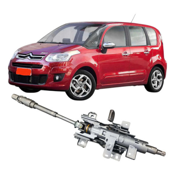 Coluna De Direção Escamoteável Citroën C3 Picasso 1.5 2014