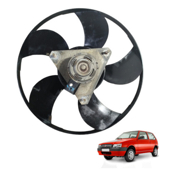 Eletroventilador Ventoinha S/ar 1.0 Fiat Uno Fire 2004