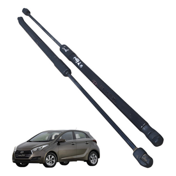 Par Amortecedor Tampa Porta Mala Hyundai Hb20 1.6 2014 2018