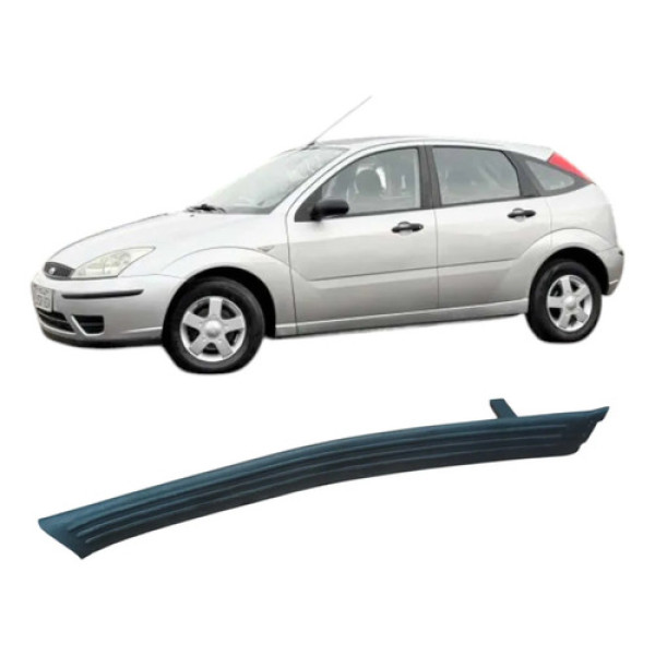Soleira Porta Traseira Direita Ford Focus 2007 98aba1324  Preto