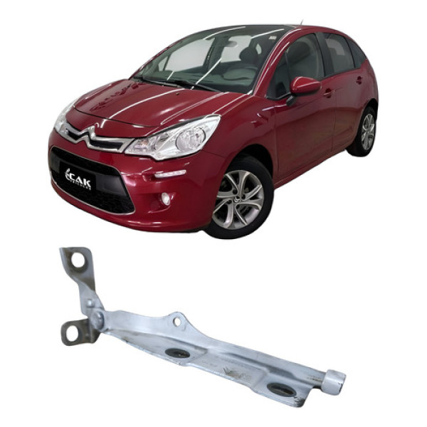 Dobradiça Direita Capo Citroën C3 2013 1.5 9683552480