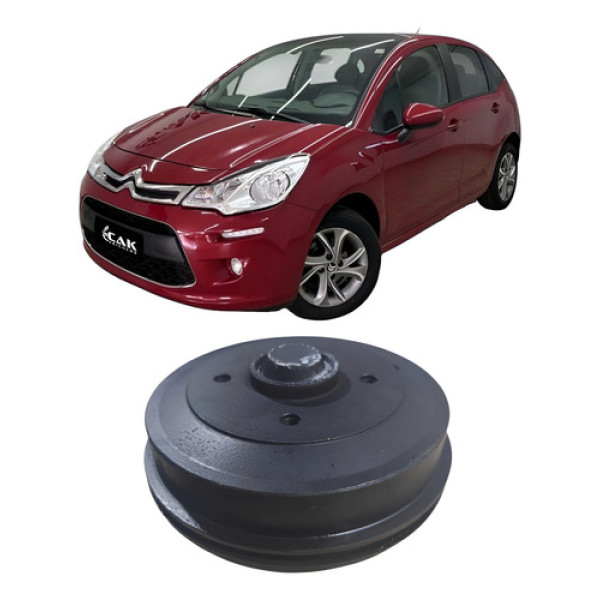 Cubo De Roda Traseiro Esquerdo Citroën C3 2013 96732910