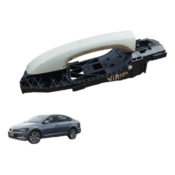Maçaneta Externa Traseira Direita Vw Virtus 2018 A 2024 4p 1 Traseira
