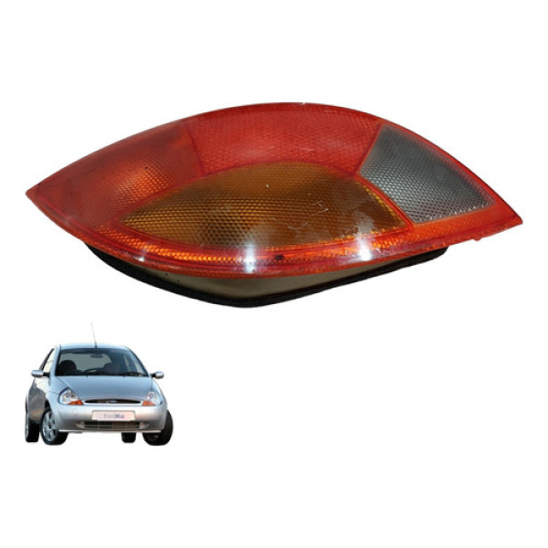 Lanterna Traseira Lado Esquerdo Ford Ka 1997 A 2010 Esquerdo 1# Esquerdo/motorista