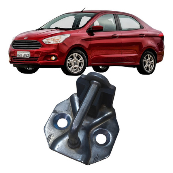 Batente Trava Fechadura Traseiro Direito Ford Ka Se 2018 Branco
