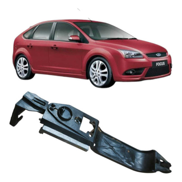 Moldura Maçaneta Externa Tras Direita Focus 2008 Xs41a266b Preto Traseira