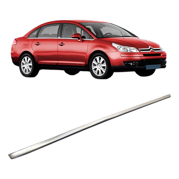 Pestana Externa Dianteira Direita C4 Pallas 2006 4p  Prata