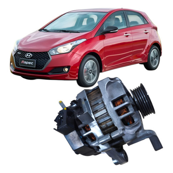 Alternador 90a 12v Hyundai Hb20 1.0 3c 2017 373004620