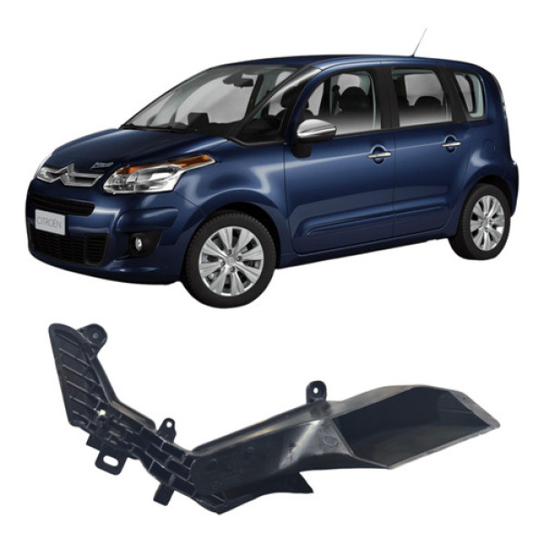 Duto Saída Ventilação Citroen C3 Picasso 1.5 2015 T3687001 Preto