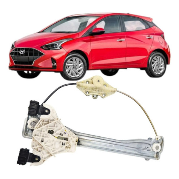 Máquina Manual Vidro Traseiro Direito Hyundai Hb20 2021 