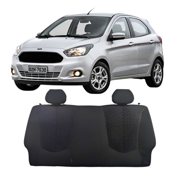 Banco Traseiro Escoro Ford Ka 1.0 3c 2017-2020  Preto