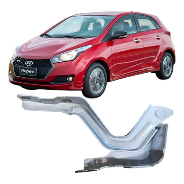 Dobradiça Capo Dianteiro Lado Direito Hyundai Hb20 2017