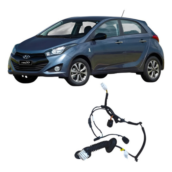 Chicote Porta Traseira Esquerda Hb20 2017 1.0 3c 919812h030