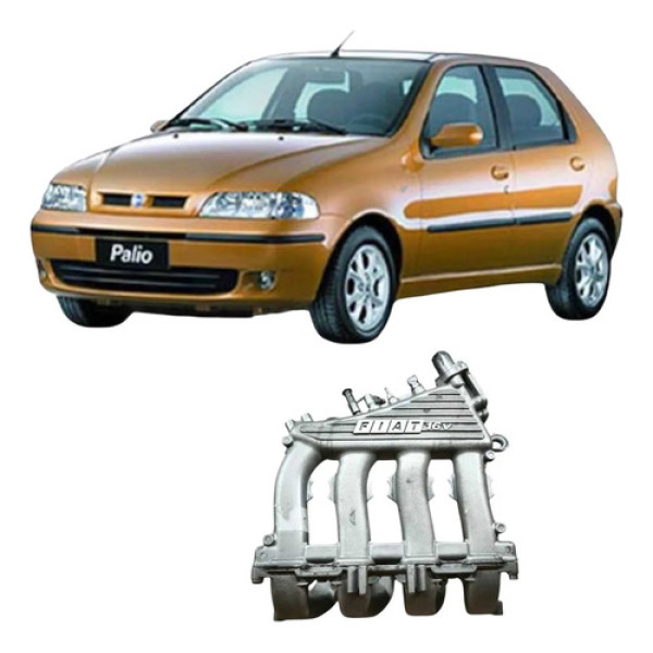 Coletor Admissão Fiat Palio 2003 1.6 16v Original 46413091