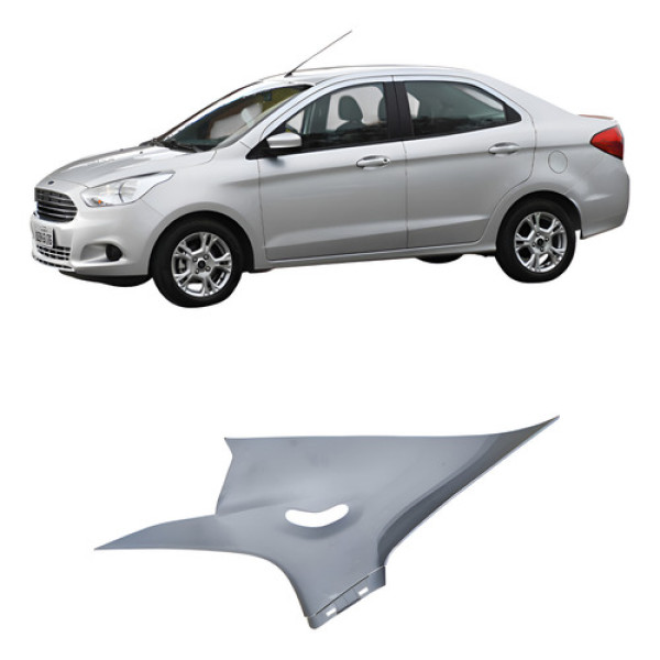 Moldura Cinto Traseiro Direito Ford Ka 2018 G3b5e31010  - Branco