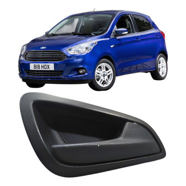 Maçaneta Interna Porta Direita Ford Ka 2014 A 2021  . Dianteira/traseira
