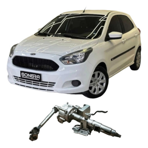 Coluna Direção Eletrica Ford Ka 2018 1.0 3cc E3b13d077ag