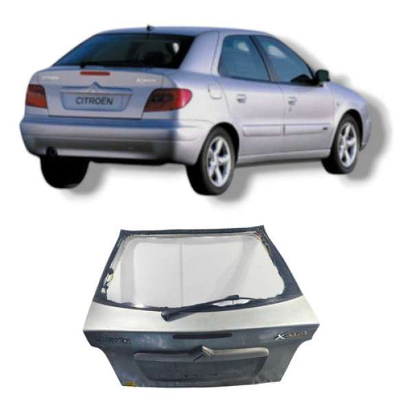 Tampa Porta Mala Traseira Citroen Xsara 2001 028200 Cinza