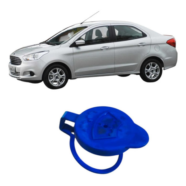 Tampa Reservatório De Água Limpador Ford Ka 2018 Gn1517k606 Azul-turquesa