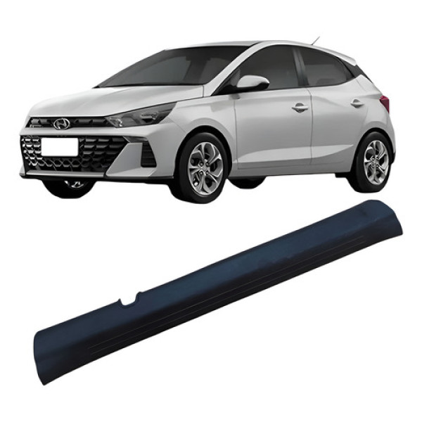 Acabamento Soleira Dianteiro Direito Hyundai Hb20 2021 85881 Preto